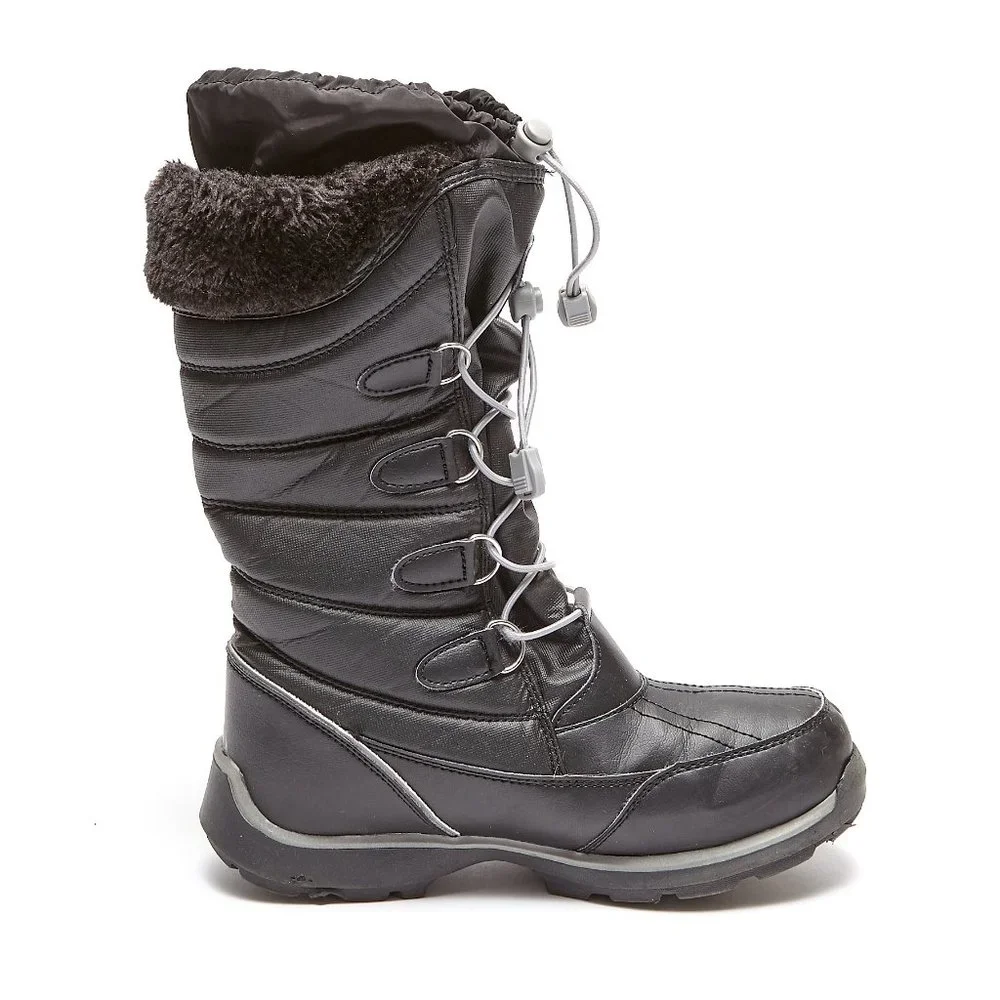 Lands' End Insulated Winter Snow Boots Size 4 excellent condition